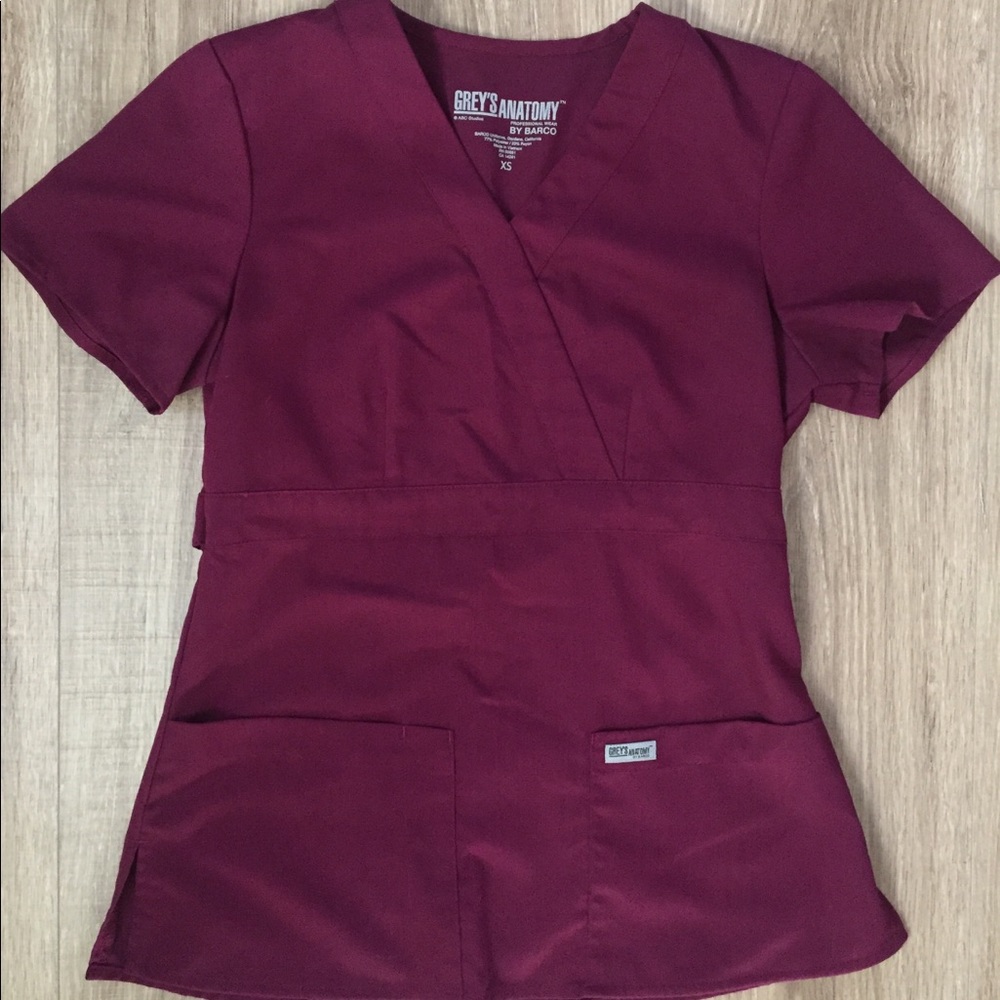 Greys Anatomy scrub top